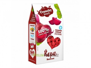 Crunchy snack, mrazem sušené kousky řepy, 20g