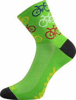 VoXX cyklistické ponožky Ralf X bike zelená