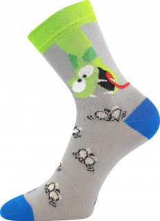 LONKA chlapecké ponožky Woodík-B had