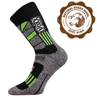 VoXX dámské vlněné ponožky Traction zelená