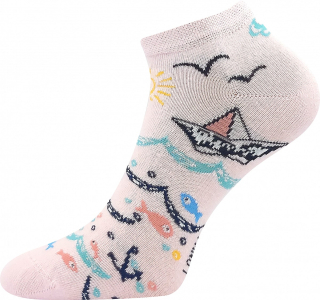 LONKA dívčí ponožky Dedonik-D rybičky