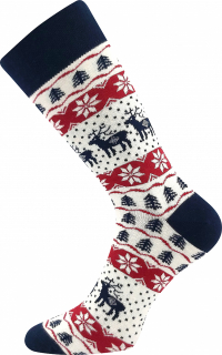 BOMA vánoční ponožky C zimní vzor