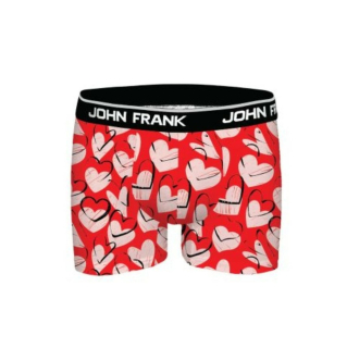 Pánské boxerky John Frank JFBD01-VD srdce