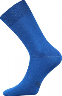 LONKA pánské společenské ponožky Decolor modrá
