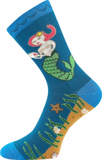 BOMA dívčí ponožky 0572143-XV-C mořská panna