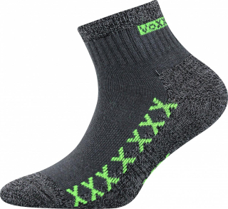 VoXX chlapecké ponožky Vectorík tmavě šedá
