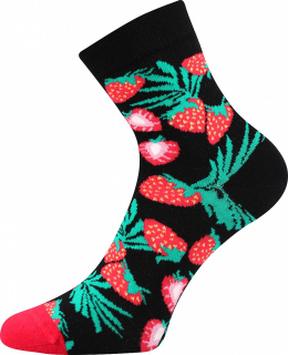LONKA dámské ponožky Dedot jahody