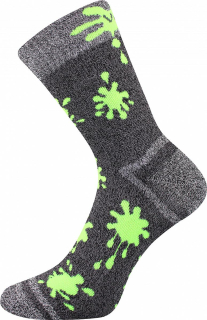 VoXX chlapecké froté ponožky Hawkik zelená
