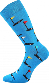 LONKA pánské ponožky Depate golf modrá