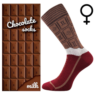 LONKA dámské ponožky Chocolate milk 
