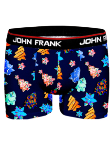 Pánské boxerky John Frank JFBD21 Cookies