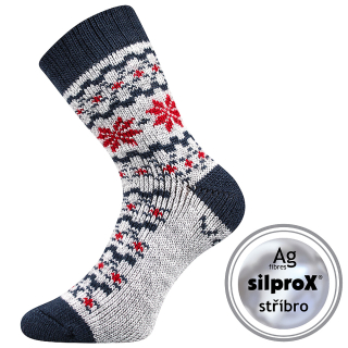 VoXX froté ponožky Trondelag světle šedá