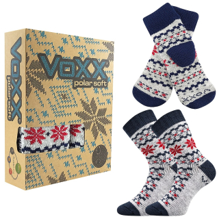 VoXX set ponožky+palčáky Trondelag světle šedá