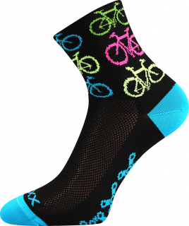 VoXX cyklistické ponožky Ralf X bike černá